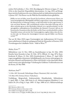 Image of the Page - 470 - in Die effektiven Konsuln Österreich(-Ungarns) von 1825-1918 - Ihre Ausbildung, Arbeitsverhältnisse und Biografien