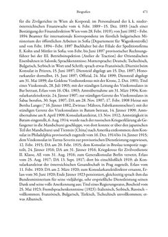 Image of the Page - 471 - in Die effektiven Konsuln Österreich(-Ungarns) von 1825-1918 - Ihre Ausbildung, Arbeitsverhältnisse und Biografien
