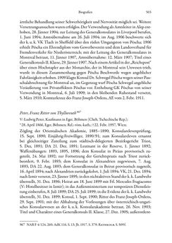 Bild der Seite - 503 - in Die effektiven Konsuln Österreich(-Ungarns) von 1825-1918 - Ihre Ausbildung, Arbeitsverhältnisse und Biografien