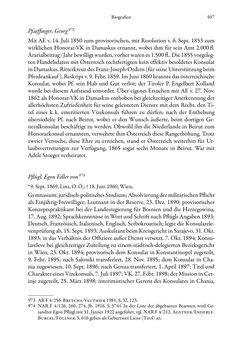 Image of the Page - 507 - in Die effektiven Konsuln Österreich(-Ungarns) von 1825-1918 - Ihre Ausbildung, Arbeitsverhältnisse und Biografien