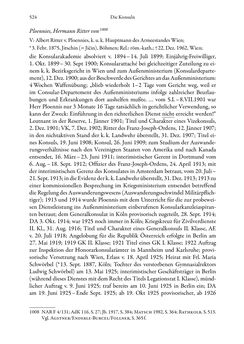 Image of the Page - 524 - in Die effektiven Konsuln Österreich(-Ungarns) von 1825-1918 - Ihre Ausbildung, Arbeitsverhältnisse und Biografien