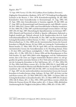Image of the Page - 526 - in Die effektiven Konsuln Österreich(-Ungarns) von 1825-1918 - Ihre Ausbildung, Arbeitsverhältnisse und Biografien