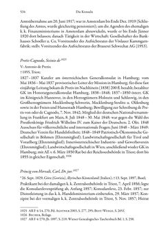 Image of the Page - 534 - in Die effektiven Konsuln Österreich(-Ungarns) von 1825-1918 - Ihre Ausbildung, Arbeitsverhältnisse und Biografien
