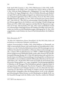 Image of the Page - 564 - in Die effektiven Konsuln Österreich(-Ungarns) von 1825-1918 - Ihre Ausbildung, Arbeitsverhältnisse und Biografien