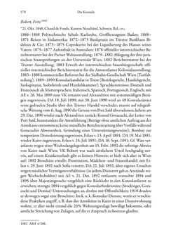 Image of the Page - 570 - in Die effektiven Konsuln Österreich(-Ungarns) von 1825-1918 - Ihre Ausbildung, Arbeitsverhältnisse und Biografien