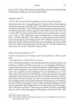 Bild der Seite - 579 - in Die effektiven Konsuln Österreich(-Ungarns) von 1825-1918 - Ihre Ausbildung, Arbeitsverhältnisse und Biografien