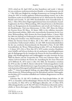 Bild der Seite - 593 - in Die effektiven Konsuln Österreich(-Ungarns) von 1825-1918 - Ihre Ausbildung, Arbeitsverhältnisse und Biografien