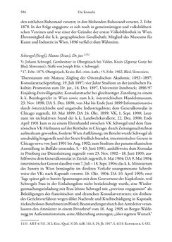 Bild der Seite - 594 - in Die effektiven Konsuln Österreich(-Ungarns) von 1825-1918 - Ihre Ausbildung, Arbeitsverhältnisse und Biografien