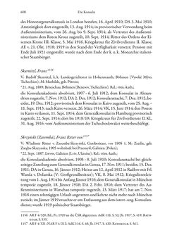 Bild der Seite - 608 - in Die effektiven Konsuln Österreich(-Ungarns) von 1825-1918 - Ihre Ausbildung, Arbeitsverhältnisse und Biografien