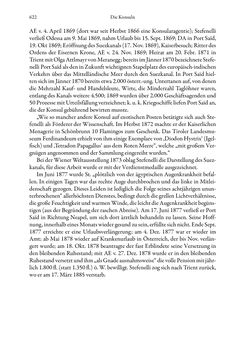 Bild der Seite - 622 - in Die effektiven Konsuln Österreich(-Ungarns) von 1825-1918 - Ihre Ausbildung, Arbeitsverhältnisse und Biografien