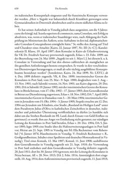 Bild der Seite - 630 - in Die effektiven Konsuln Österreich(-Ungarns) von 1825-1918 - Ihre Ausbildung, Arbeitsverhältnisse und Biografien