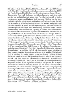 Bild der Seite - 637 - in Die effektiven Konsuln Österreich(-Ungarns) von 1825-1918 - Ihre Ausbildung, Arbeitsverhältnisse und Biografien