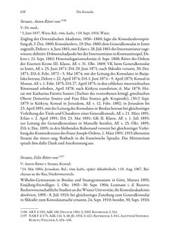 Bild der Seite - 638 - in Die effektiven Konsuln Österreich(-Ungarns) von 1825-1918 - Ihre Ausbildung, Arbeitsverhältnisse und Biografien