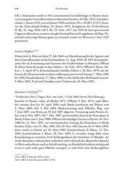 Image of the Page - 648 - in Die effektiven Konsuln Österreich(-Ungarns) von 1825-1918 - Ihre Ausbildung, Arbeitsverhältnisse und Biografien