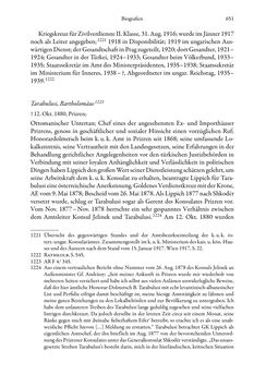 Image of the Page - 651 - in Die effektiven Konsuln Österreich(-Ungarns) von 1825-1918 - Ihre Ausbildung, Arbeitsverhältnisse und Biografien