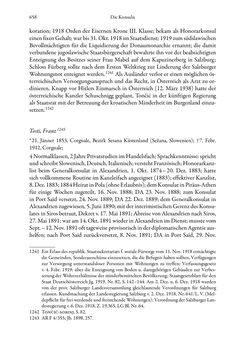 Image of the Page - 658 - in Die effektiven Konsuln Österreich(-Ungarns) von 1825-1918 - Ihre Ausbildung, Arbeitsverhältnisse und Biografien