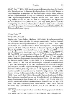 Image of the Page - 661 - in Die effektiven Konsuln Österreich(-Ungarns) von 1825-1918 - Ihre Ausbildung, Arbeitsverhältnisse und Biografien
