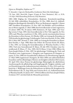 Image of the Page - 664 - in Die effektiven Konsuln Österreich(-Ungarns) von 1825-1918 - Ihre Ausbildung, Arbeitsverhältnisse und Biografien