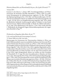 Image of the Page - 685 - in Die effektiven Konsuln Österreich(-Ungarns) von 1825-1918 - Ihre Ausbildung, Arbeitsverhältnisse und Biografien