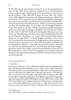 Image of the Page - 690 - in Die effektiven Konsuln Österreich(-Ungarns) von 1825-1918 - Ihre Ausbildung, Arbeitsverhältnisse und Biografien