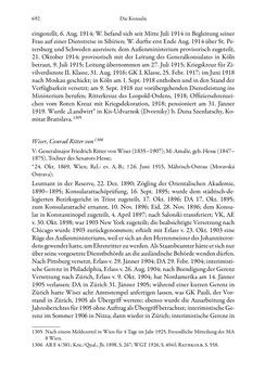 Image of the Page - 692 - in Die effektiven Konsuln Österreich(-Ungarns) von 1825-1918 - Ihre Ausbildung, Arbeitsverhältnisse und Biografien