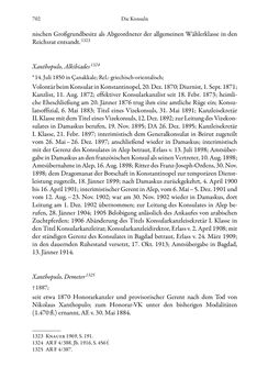 Image of the Page - 702 - in Die effektiven Konsuln Österreich(-Ungarns) von 1825-1918 - Ihre Ausbildung, Arbeitsverhältnisse und Biografien