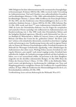 Image of the Page - 715 - in Die effektiven Konsuln Österreich(-Ungarns) von 1825-1918 - Ihre Ausbildung, Arbeitsverhältnisse und Biografien