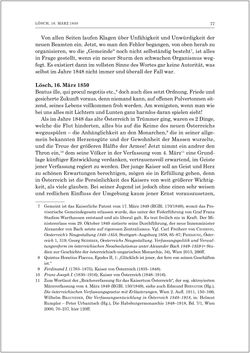 Image of the Page - 79 - in Die Tagebücher des Grafen Egbert Belcredi 1850–1894