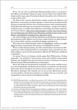 Bild der Seite - 118 - in Die Tagebücher des Grafen Egbert Belcredi 1850–1894