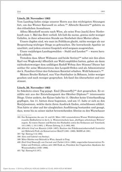 Image of the Page - 216 - in Die Tagebücher des Grafen Egbert Belcredi 1850–1894