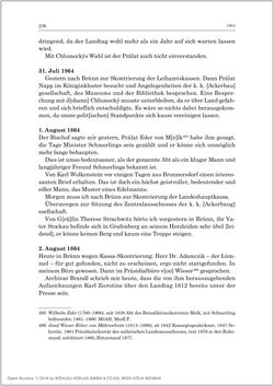 Image of the Page - 240 - in Die Tagebücher des Grafen Egbert Belcredi 1850–1894