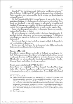 Bild der Seite - 274 - in Die Tagebücher des Grafen Egbert Belcredi 1850–1894