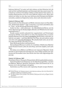 Bild der Seite - 316 - in Die Tagebücher des Grafen Egbert Belcredi 1850–1894