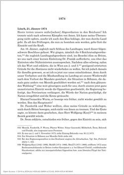 Image of the Page - 386 - in Die Tagebücher des Grafen Egbert Belcredi 1850–1894