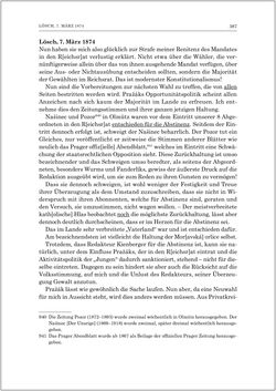 Image of the Page - 389 - in Die Tagebücher des Grafen Egbert Belcredi 1850–1894