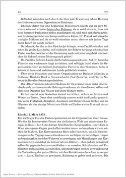 Image of the Page - 416 - in Die Tagebücher des Grafen Egbert Belcredi 1850–1894