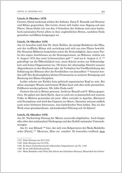 Image of the Page - 485 - in Die Tagebücher des Grafen Egbert Belcredi 1850–1894