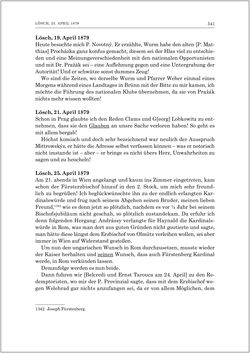 Image of the Page - 543 - in Die Tagebücher des Grafen Egbert Belcredi 1850–1894