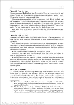 Image of the Page - 618 - in Die Tagebücher des Grafen Egbert Belcredi 1850–1894
