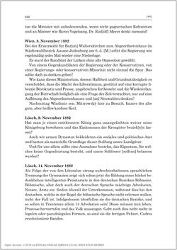 Image of the Page - 648 - in Die Tagebücher des Grafen Egbert Belcredi 1850–1894