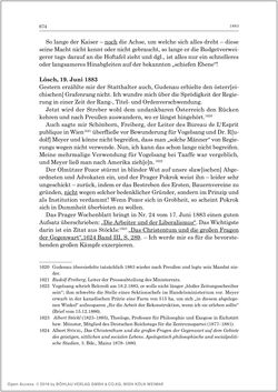 Image of the Page - 676 - in Die Tagebücher des Grafen Egbert Belcredi 1850–1894