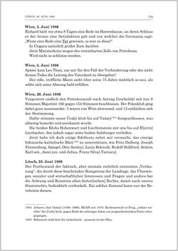 Image of the Page - 781 - in Die Tagebücher des Grafen Egbert Belcredi 1850–1894
