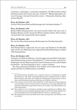 Image of the Page - 831 - in Die Tagebücher des Grafen Egbert Belcredi 1850–1894