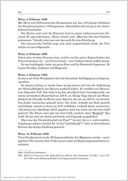 Bild der Seite - 888 - in Die Tagebücher des Grafen Egbert Belcredi 1850–1894