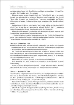 Image of the Page - 937 - in Die Tagebücher des Grafen Egbert Belcredi 1850–1894