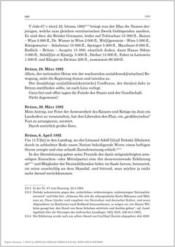 Image of the Page - 992 - in Die Tagebücher des Grafen Egbert Belcredi 1850–1894