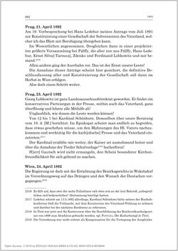 Image of the Page - 994 - in Die Tagebücher des Grafen Egbert Belcredi 1850–1894