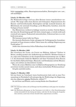 Image of the Page - 1035 - in Die Tagebücher des Grafen Egbert Belcredi 1850–1894