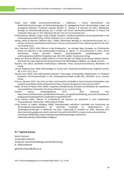 Bild der Seite - 38 - in ElFo - Elementarpädagogische Forschungsbeiträge, Band Jahrgang 1 / Heft 1 / 2019
