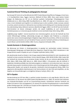 Bild der Seite - 13 - in ElFo - Elementarpädagogische Forschungsbeiträge, Band Jahrgang 2 / Heft 1 / 2020